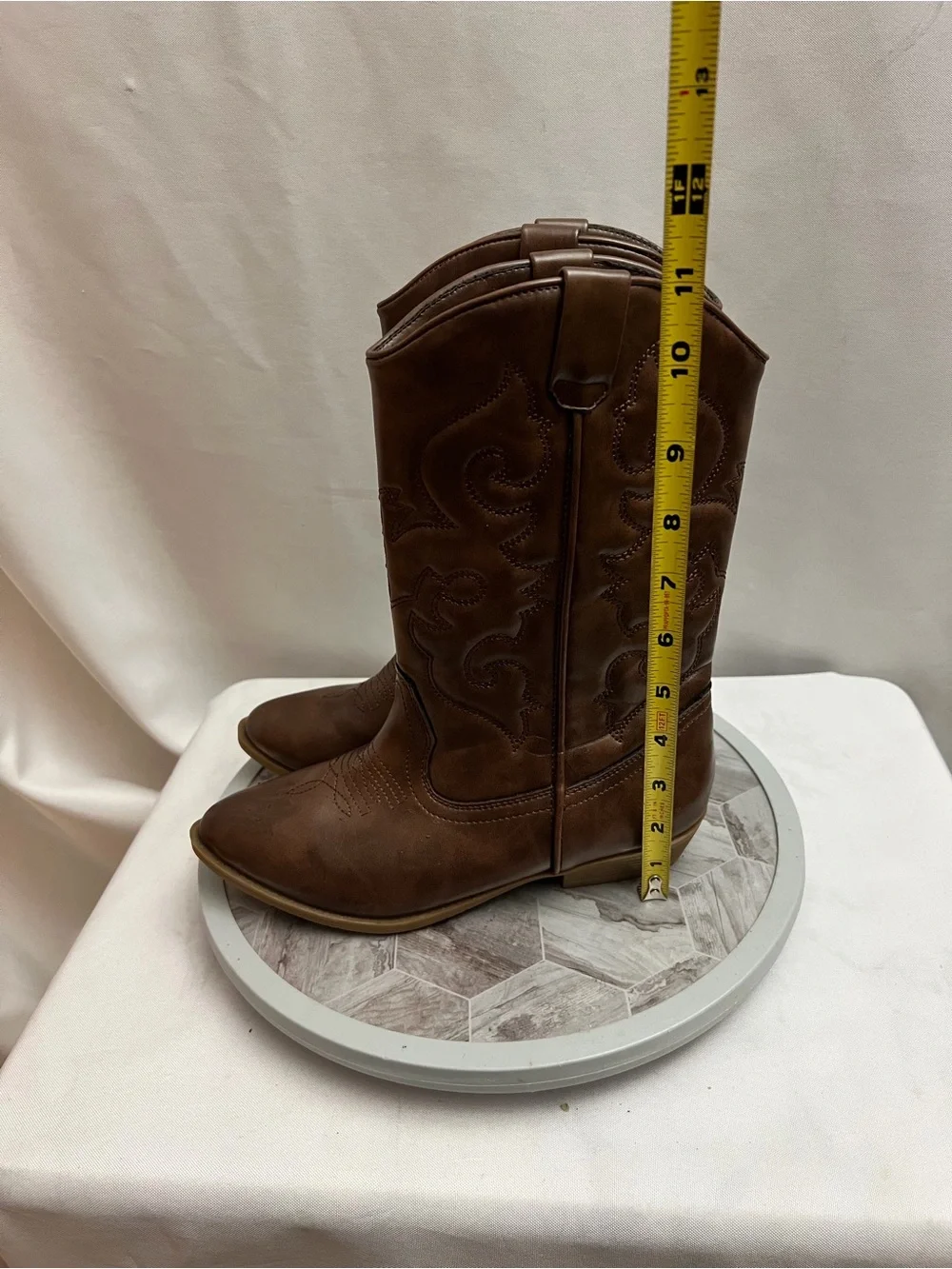 Tucker + Tate Brown Kids Cowboy Boots